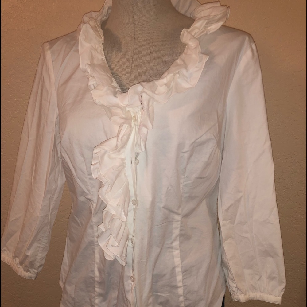 Ruffled blouse